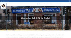 Desktop Screenshot of fahrschule-wolf-berlin.de